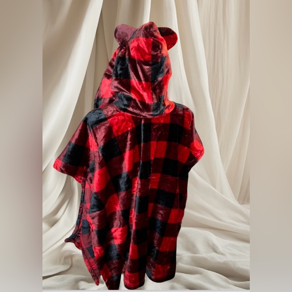 Wearable Animal Hooded Leopard Wrap Soft & Cozy Blanket Throw Shawl Pockets New - Picture 16 of 16